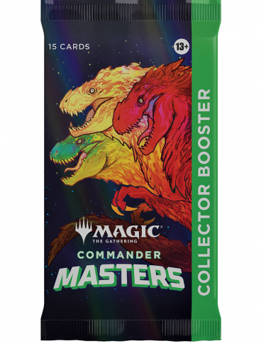Karetní hra Magic: The Gathering Commander Masters - Collector Booster (15 karet)