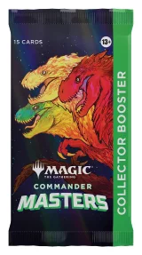 Karetní hra Magic: The Gathering Commander Masters - Collector Booster (15 karet)