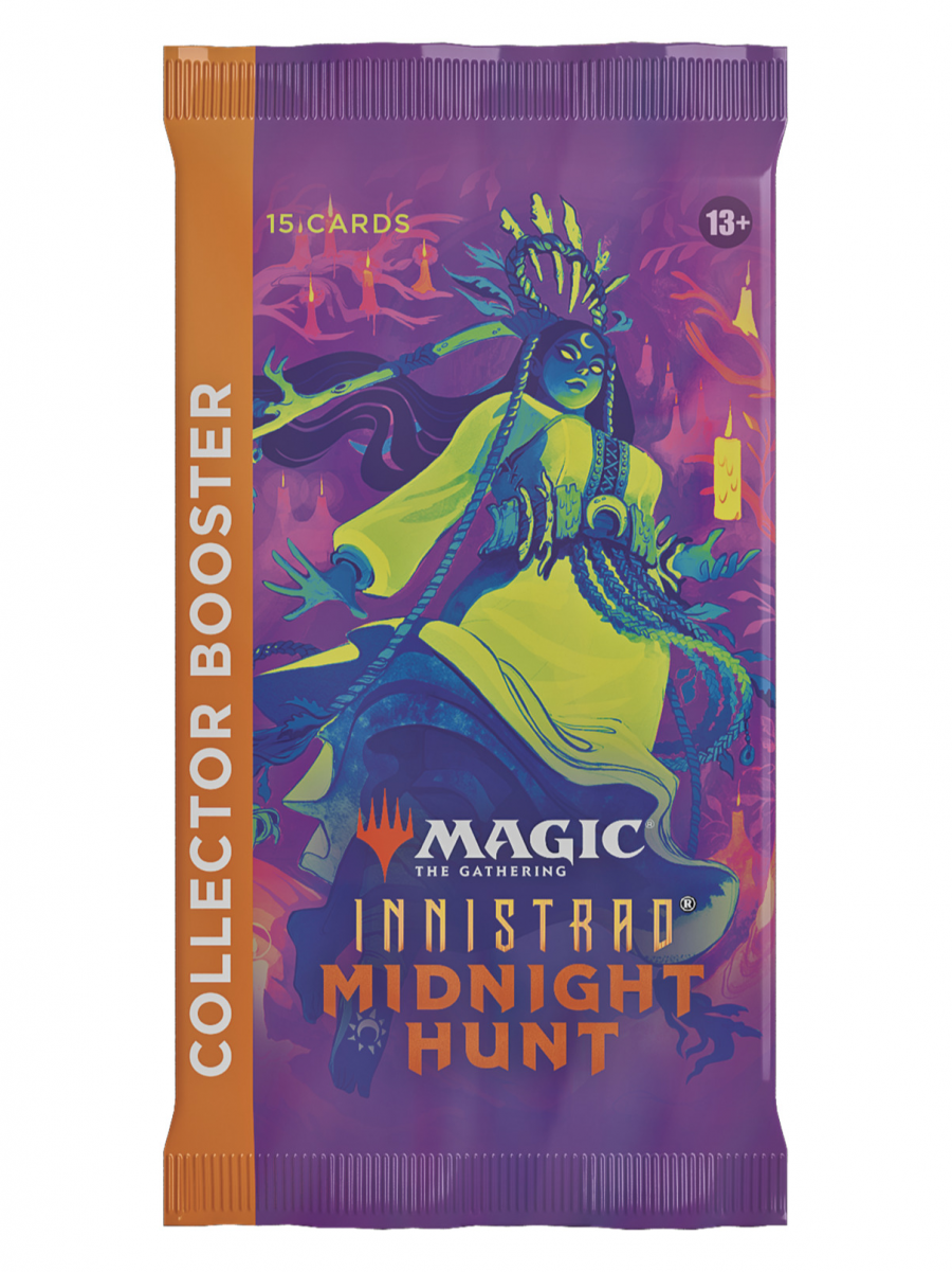 Blackfire Karetní hra Magic: The Gathering Innistrad: Midnight Hunt - Collector Booster (15 karet)