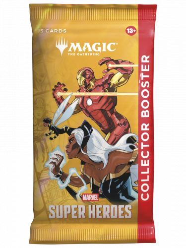 Karetní hra Magic: The Gathering Marvel Super Heroes - Collector Booster (15 karet)
