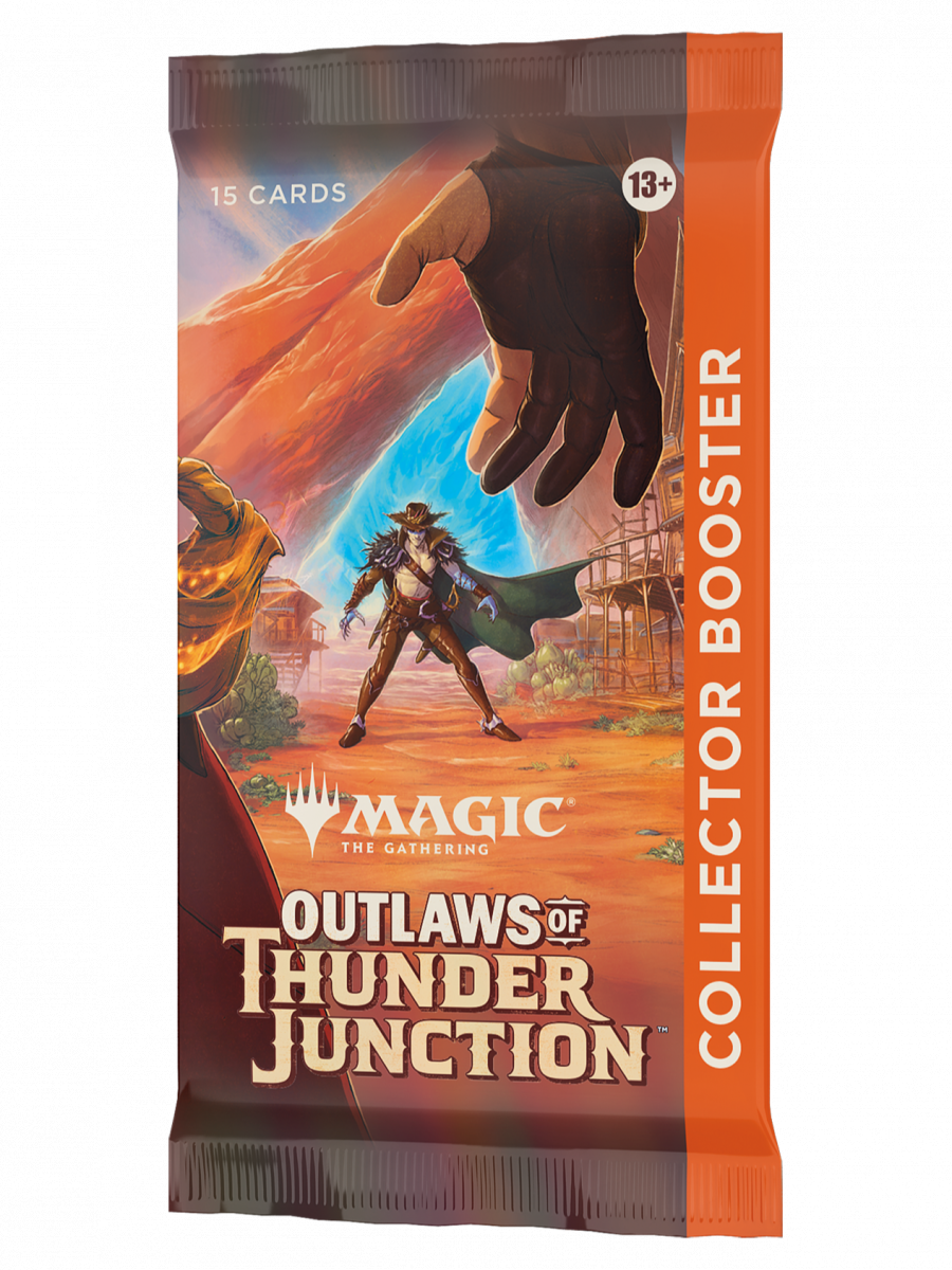 Blackfire Karetní hra Magic: The Gathering Outlaws of Thunder Junction - Collector Booster (15 karet)