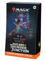 Karetní hra Magic: The Gathering Outlaws of Thunder Junction - Quick Draw Commander Deck