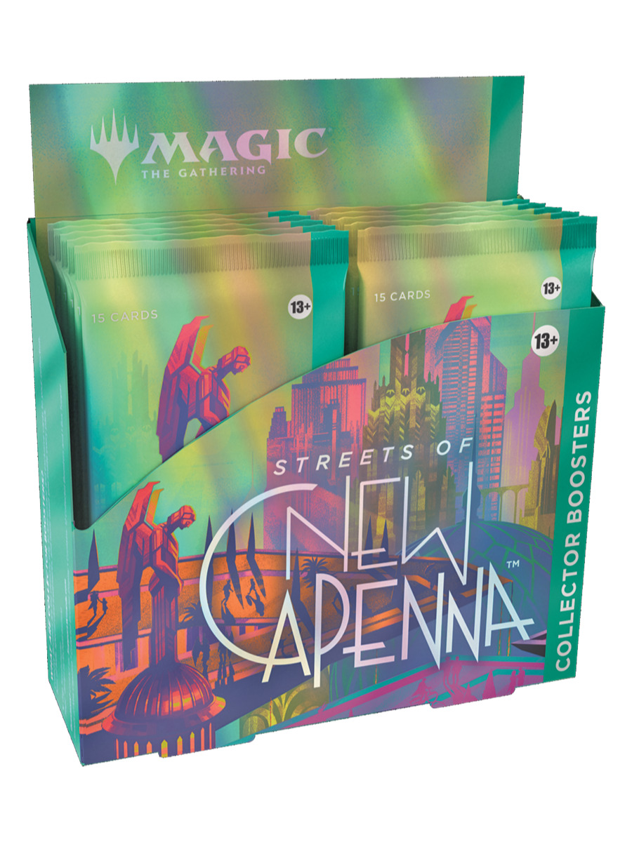 Blackfire Karetní hra Magic: The Gathering Streets of New Capenna - Collector Booster Box (12 boosterů)
