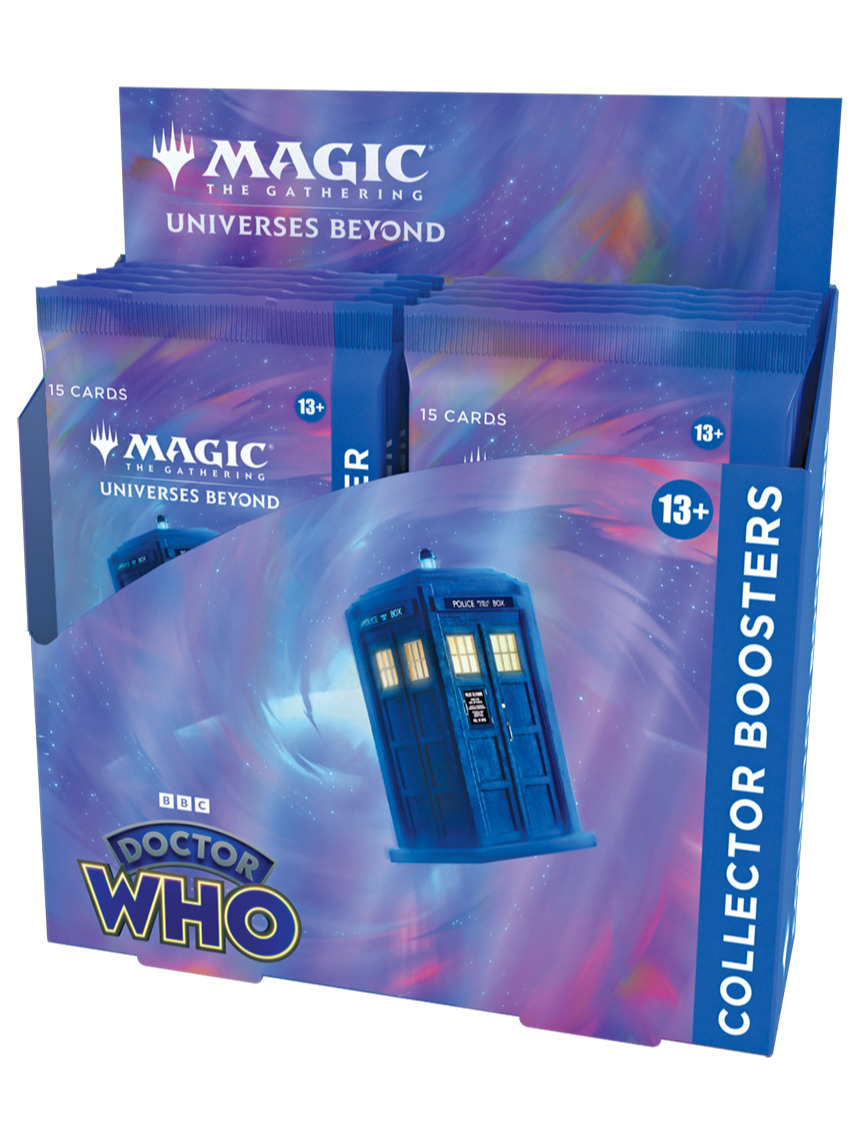 Blackfire Karetní hra Magic: The Gathering Universes Beyond - Doctor Who - Collector Booster Box (12 boosterů)
