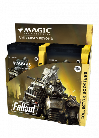 Karetní hra Magic: The Gathering Universes Beyond - Fallout - Collector Booster Box (12 boosterů)