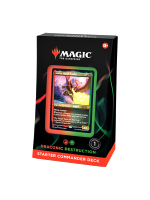 Karetní hra Magic: The Gathering 2022 - Draconic Destruction (Starter Commander Deck)