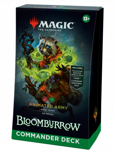 Karetní hra Magic: The Gathering Bloomburrow - Animated Army Commander Deck