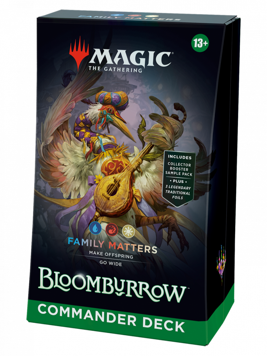 Blackfire Karetní hra Magic: The Gathering Bloomburrow - Family Matters Commander Deck