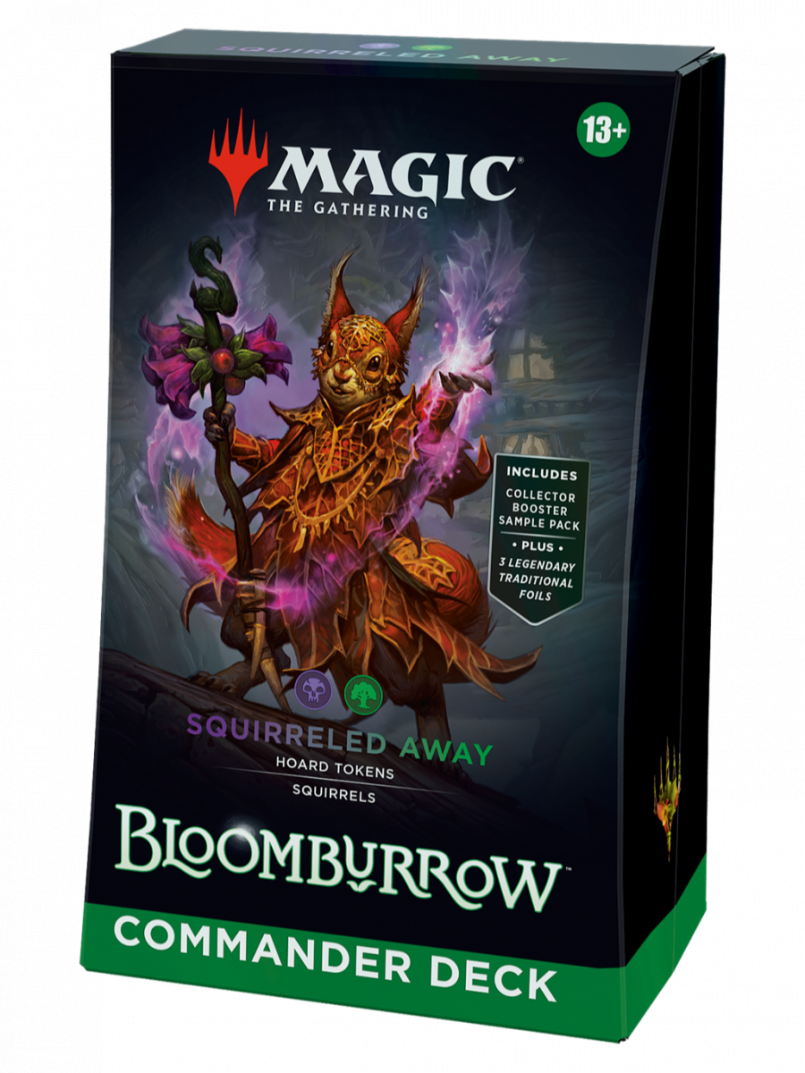 Blackfire Karetní hra Magic: The Gathering Bloomburrow - Squirreled Away Commander Deck