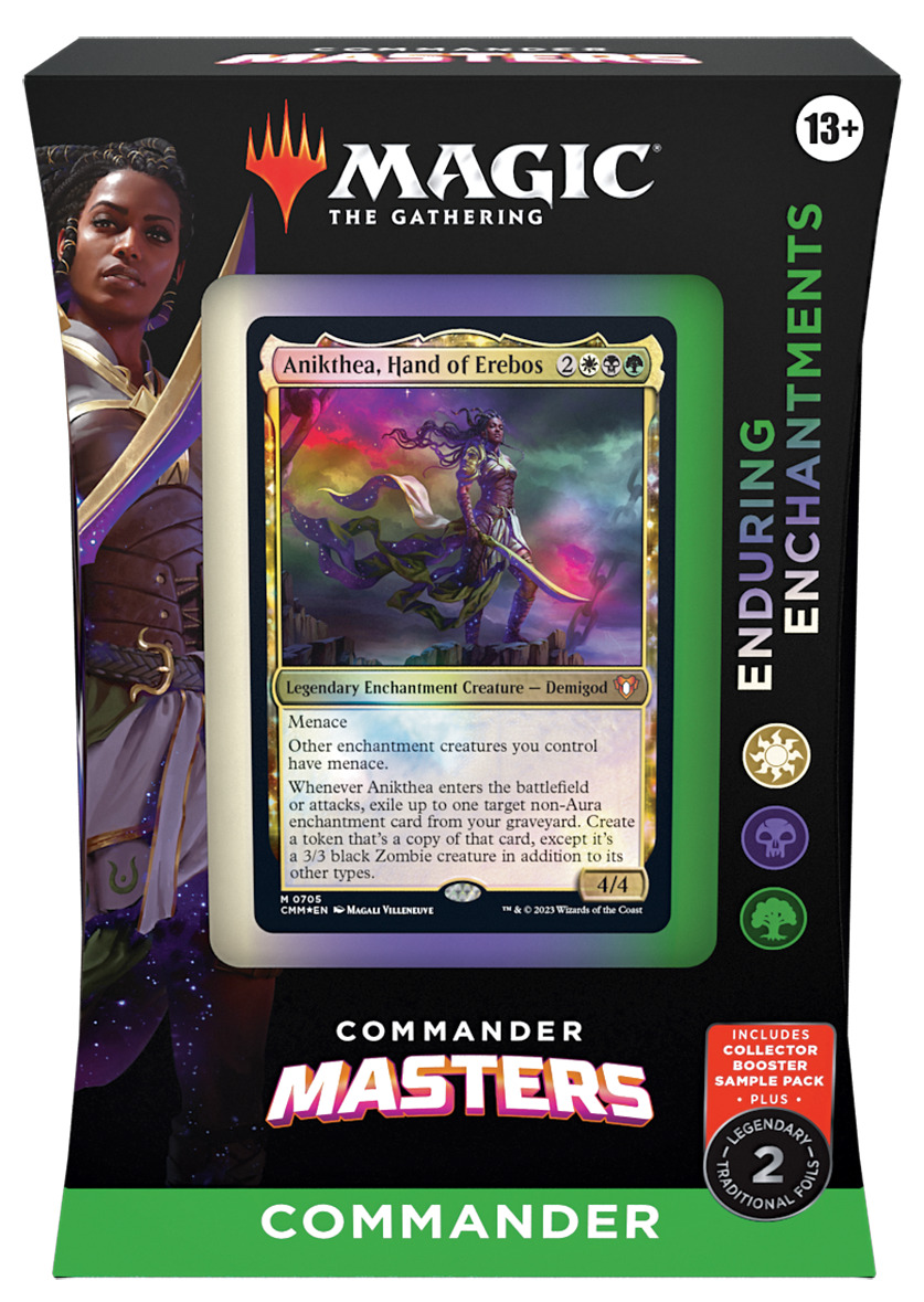 Blackfire Karetní hra Magic: The Gathering Commander Masters - Enduring Enchantments (Commander Deck)