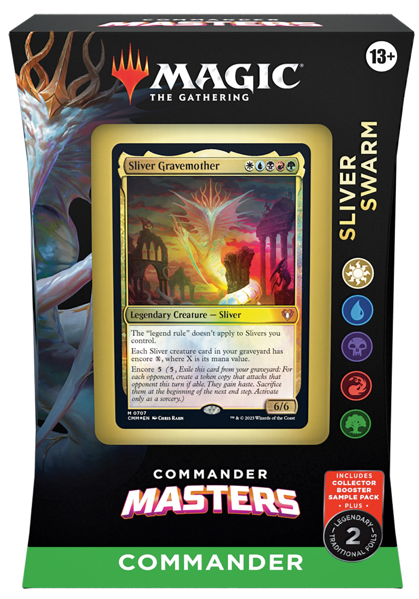Blackfire Karetní hra Magic: The Gathering Commander Masters - Sliver Swarm (Commander Deck)