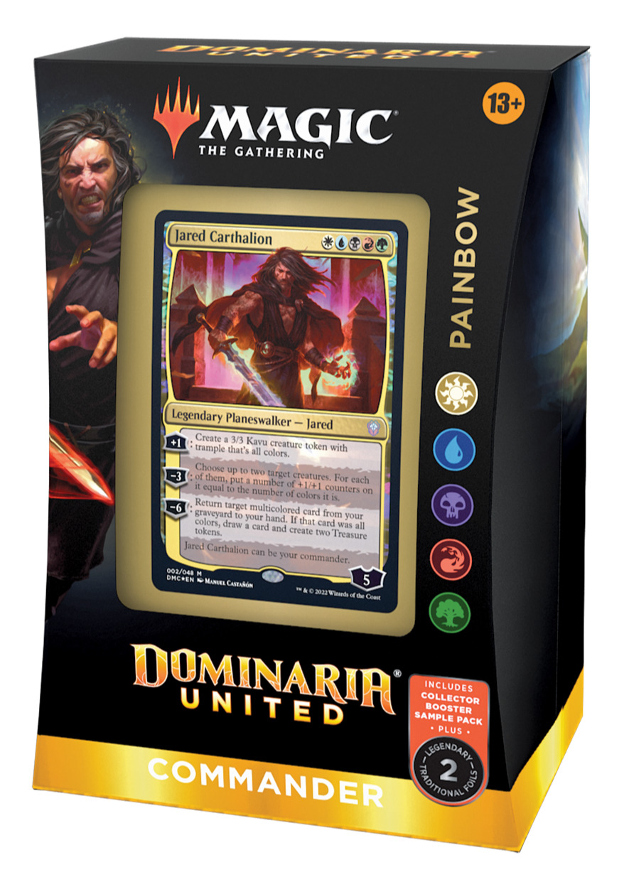 Blackfire Karetní hra Magic: The Gathering Dominaria United - Painbow (Commander Deck)