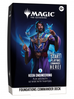 Karetní hra Magic: The Gathering - Foundations Commander Deck - Keen Engineering