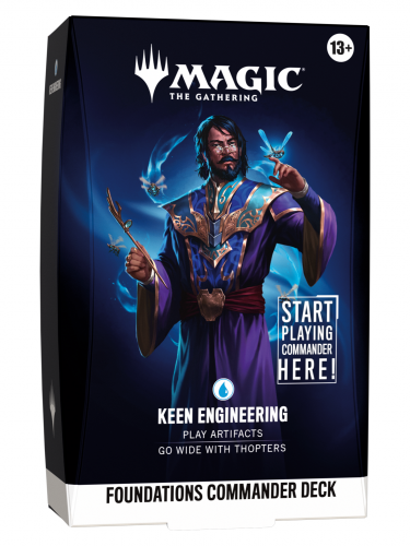 Karetní hra Magic: The Gathering - Foundations Commander Deck - Keen Engineering