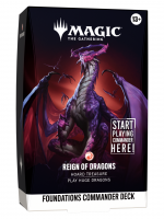 Karetní hra Magic: The Gathering - Foundations Commander Deck - Reign of Dragons