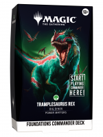 Karetní hra Magic: The Gathering - Foundations Commander Deck - Tramplesaurus Rex