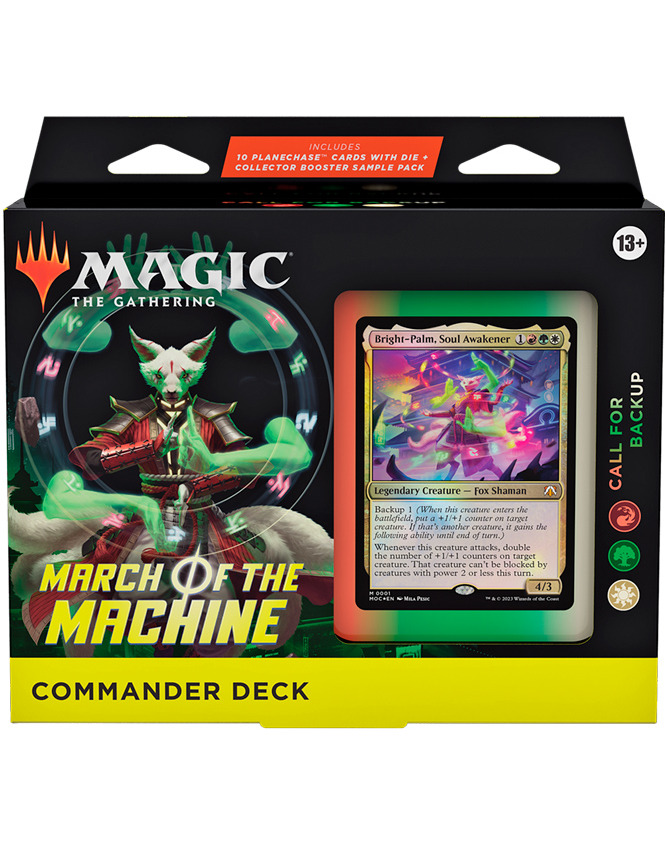 Blackfire Karetní hra Magic: The Gathering March of the Machine - Call for Backup Commander Deck