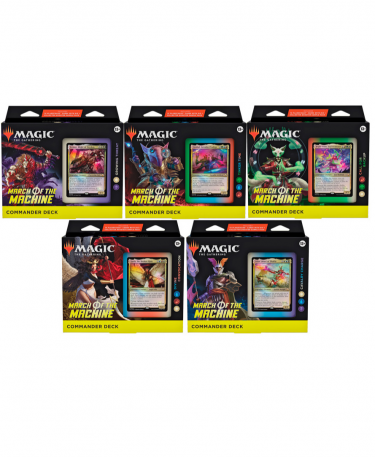 Karetní hra Magic: The Gathering March of the Machine - Commander Deck Set