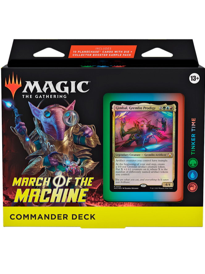 Blackfire Karetní hra Magic: The Gathering March of the Machine - Tinker Time Commander Deck