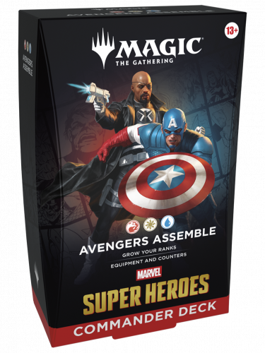 Karetní hra Magic: The Gathering Marvel Super Heroes - Avengers Assemble Commander Deck