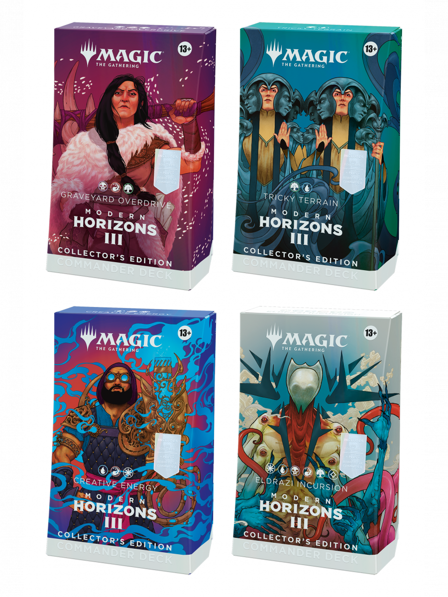 Blackfire Karetní hra Magic: The Gathering Modern Horizons 3 - Commander Deck Set (Collector's Edition)