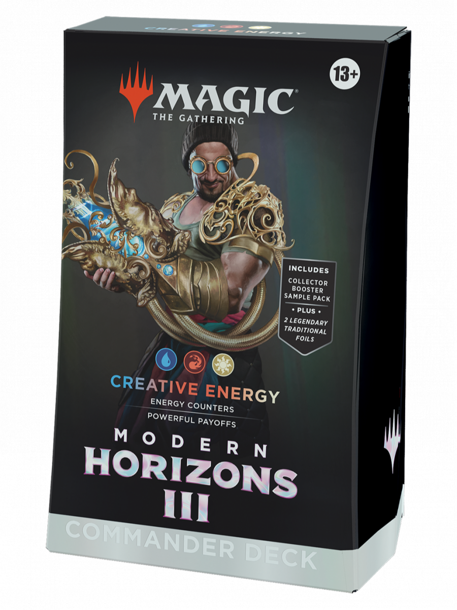 Blackfire Karetní hra Magic: The Gathering Modern Horizons 3 - Creative Energy Commander Deck