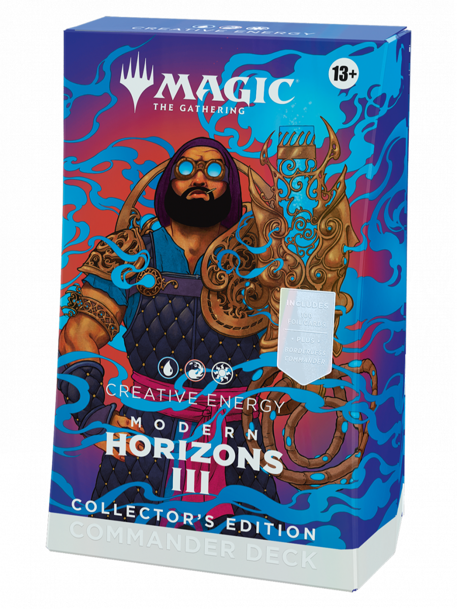 Blackfire Karetní hra Magic: The Gathering Modern Horizons 3 - Creative Energy Commander Deck (Collector's Edition)