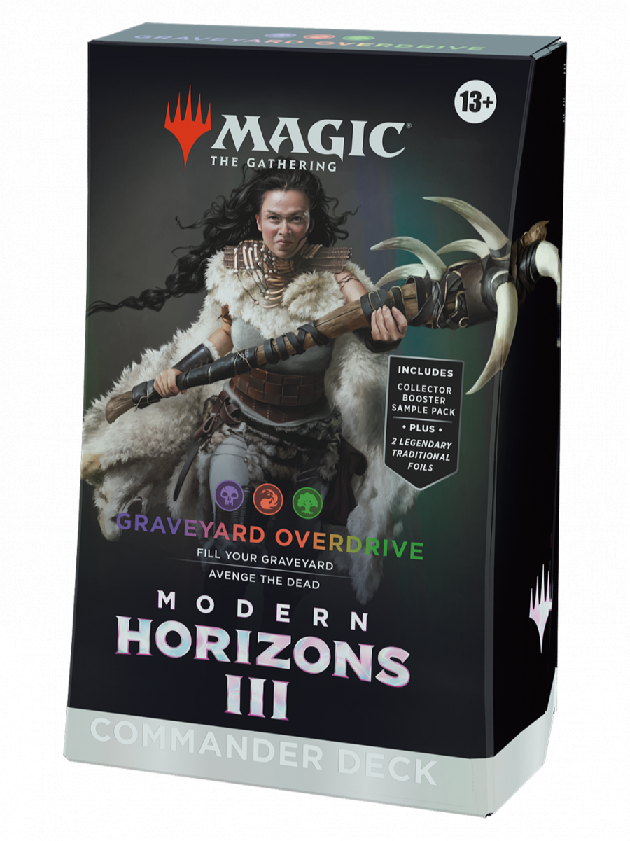 Blackfire Karetní hra Magic: The Gathering Modern Horizons 3 - Graveyard Overdrive Commander Deck