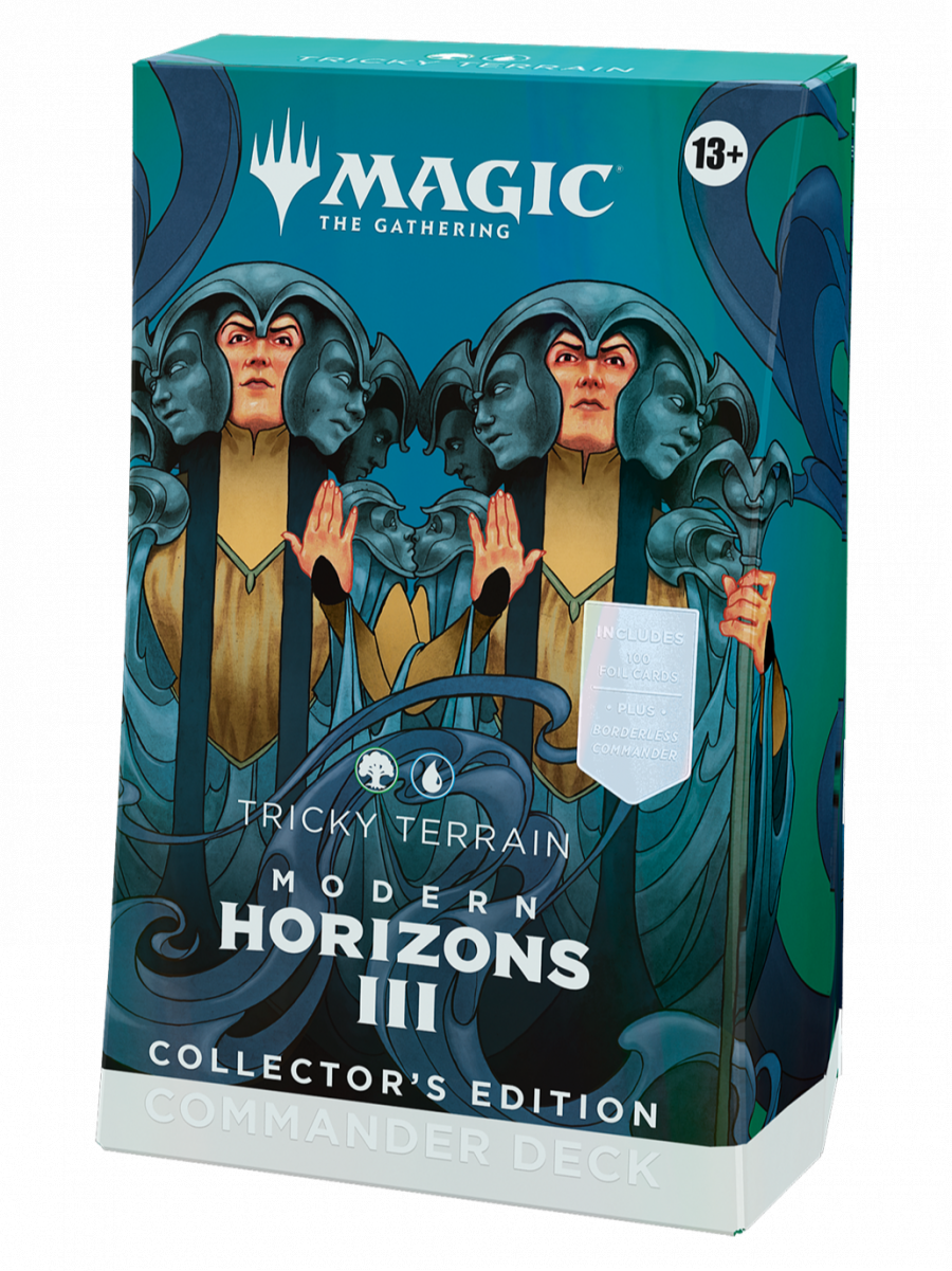 Blackfire Karetní hra Magic: The Gathering Modern Horizons 3 - Tricky Terrain Commander Deck (Collector's Edition)