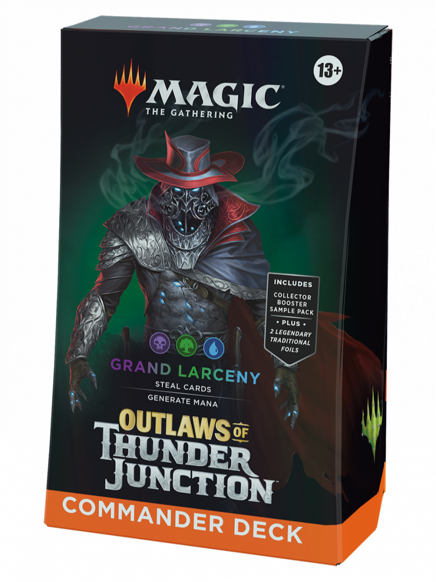 Blackfire Karetní hra Magic: The Gathering Outlaws of Thunder Junction - Grand Larceny Commander Deck