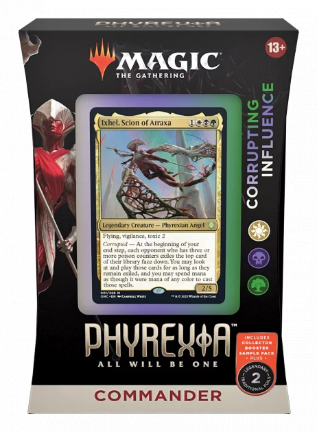 Karetní hra Magic: The Gathering Phyrexia: All Will Be One - Corrupting Influence (Commander Deck)