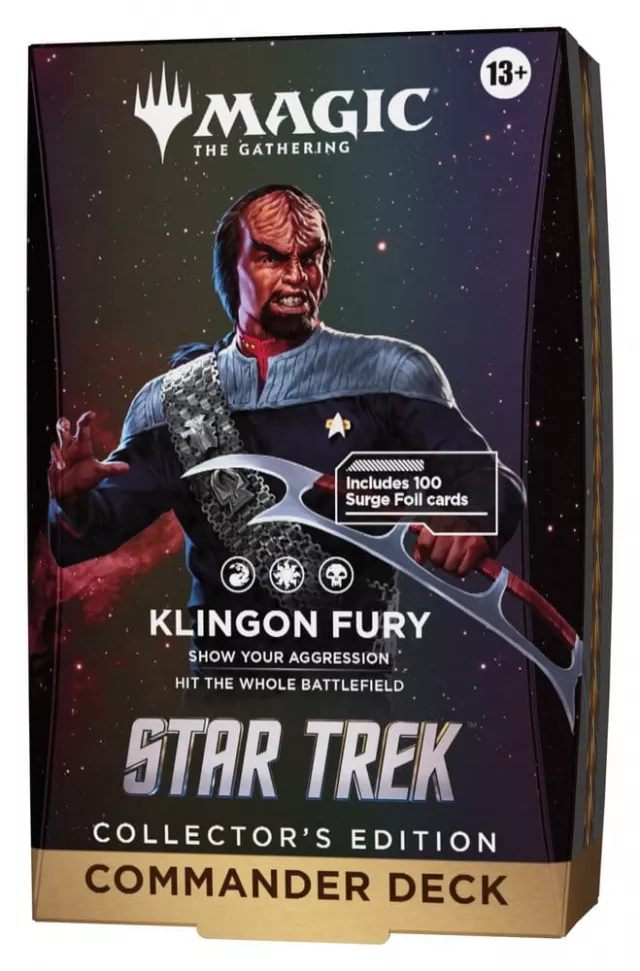 Karetní Hra Magic: The Gathering - Star Trek - Collector's edition Commander Deck Set - Sběratelský box