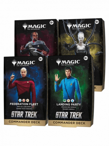 Karetní Hra Magic: The Gathering - Star Trek - Commander Deck Set