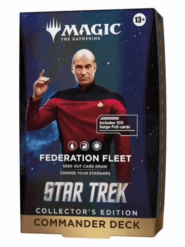 Karetní Hra Magic: The Gathering - Star Trek - Federation Fleet Collector's edition Commander Deck