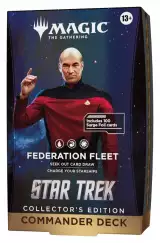 Karetní Hra Magic: The Gathering - Star Trek - Federation Fleet Collector's edition Commander Deck - Magic The Gathering
