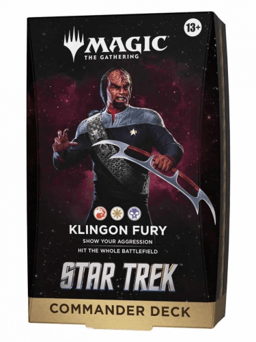 Karetní Hra Magic: The Gathering - Star Trek - Klingon Fury Commander Deck