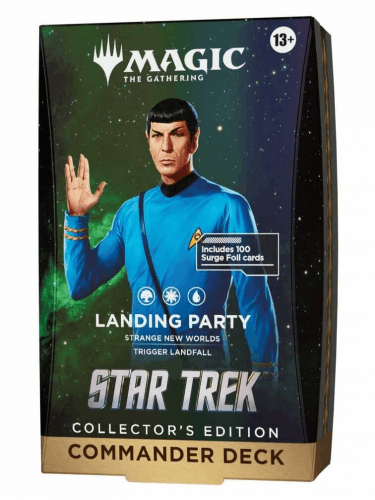 Karetní Hra Magic: The Gathering - Star Trek - Landing Party Collector's edition Commander Deck