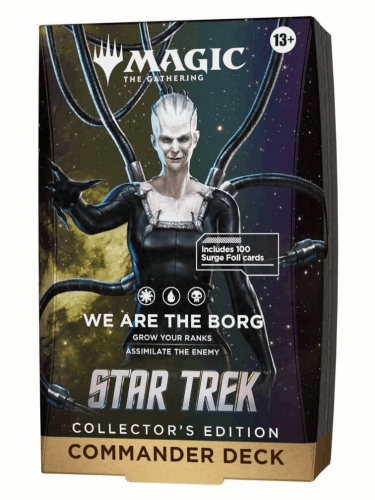 Karetní Hra Magic: The Gathering - Star Trek - We Are the Borg Collector's edition Commander Deck