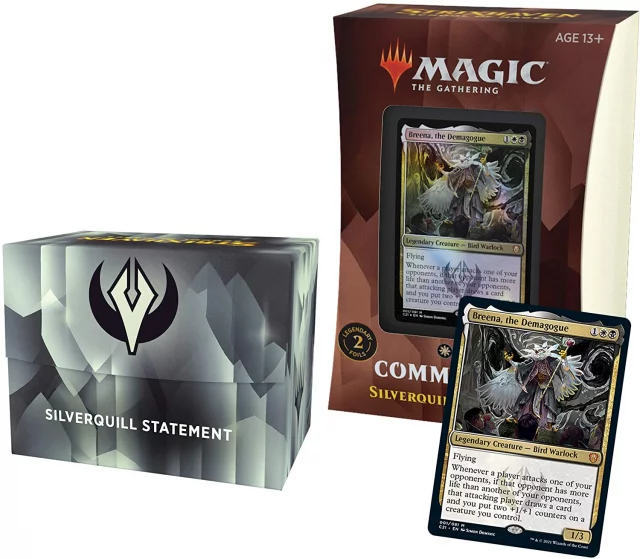 Karetní hra Magic: The Gathering Strixhaven - Silverquill Statement (Commander Deck)