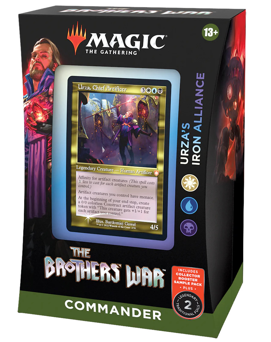 Blackfire Karetní hra Magic: The Gathering The Brothers War - Urzas Iron Alliance (Commander Deck)