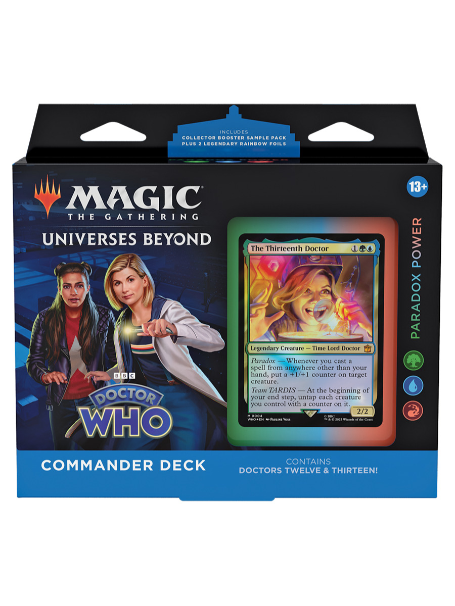 Blackfire Karetní hra Magic: The Gathering Universes Beyond - Doctor Who - Paradox Power (Commander Deck)