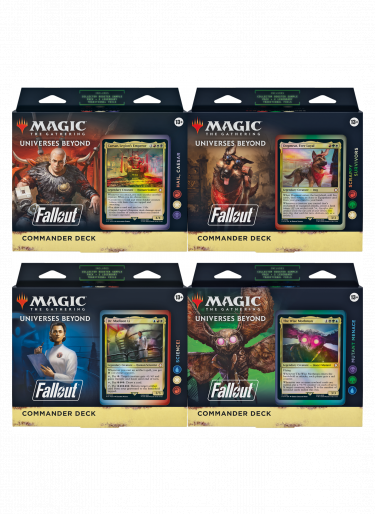 Karetní hra Magic: The Gathering Universes Beyond - Fallout - Commander Deck Set