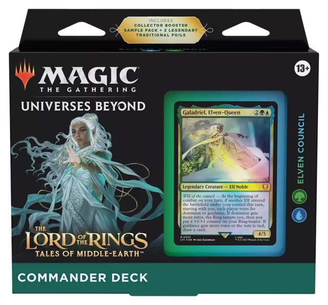 Karetní hra Magic: The Gathering Universes Beyond - LotR: Tales of the Middle Earth - Elven Council (Commander Deck)