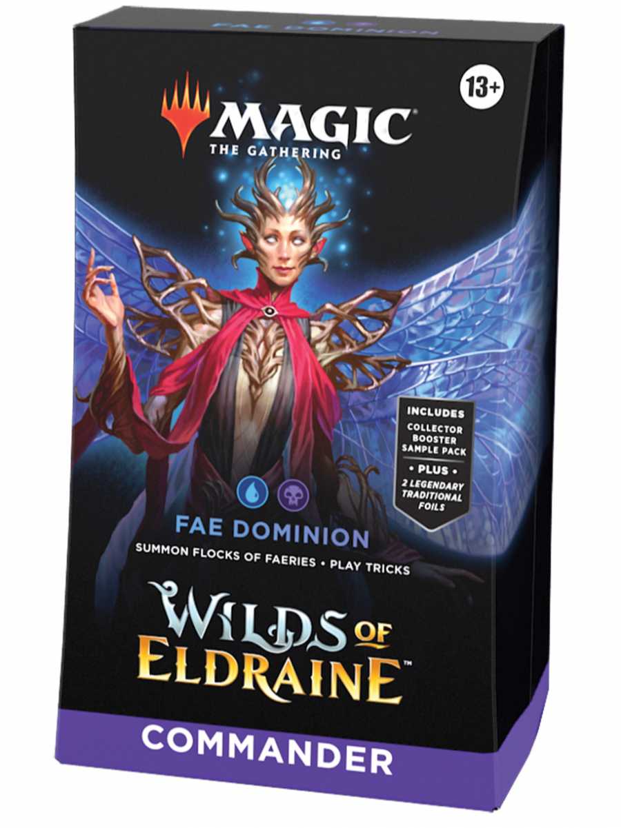 Blackfire Karetní hra Magic: The Gathering Wilds of Eldraine - Fae Dominion (Commander Deck)