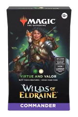 Karetní hra Magic: The Gathering Wilds of Eldraine - Virtue and Valor (Commander Deck)