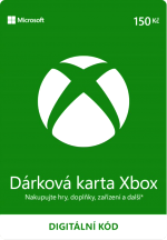 Microsoft Xbox Live - Dárková karta 150 kč [pro CZ účty] - digital