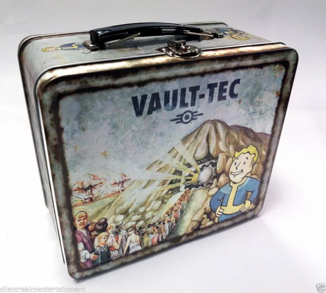 Fallout 4 - Svačinový box Vault-Tec - Opotřebovaný vzhled