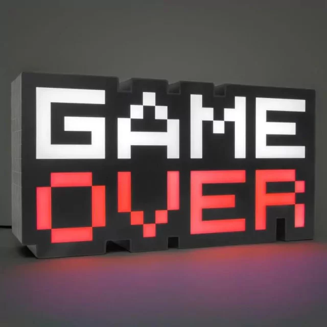 Lampička Game Over - 8-bit Light V2