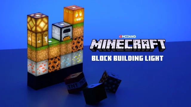 Minecraft Building Block Light | Paladone