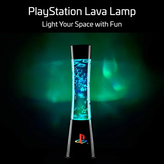 Lampička PlayStation - Playstation Lava Lamp